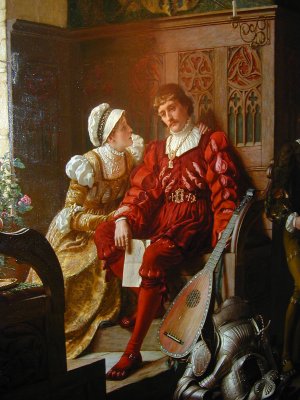Main Product Photo of Duty Detail Painting by Edmund Blair Leighton