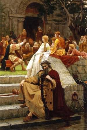 Main Product Photo of Fame Painting by Edmund Blair Leighton