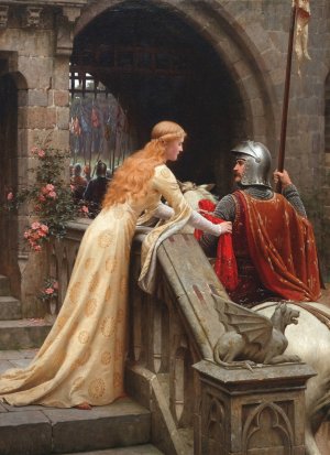 Main Product Photo of God Speed Painting by Edmund Blair Leighton