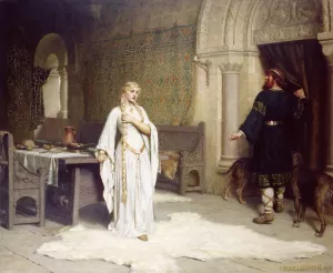 Lady Godiva by Edmund Blair Leighton Oil Painting Reproduction