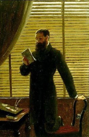 Old Times by Oil Painting Reproduction