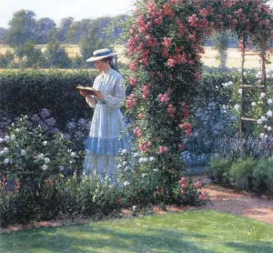 Sweet Solitude by Edmund Blair Leighton Oil Painting Reproduction