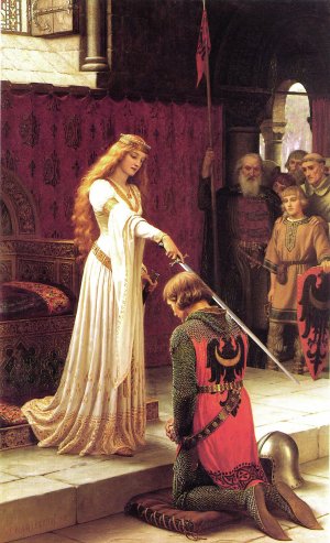 The Accolade by Oil Painting Reproduction