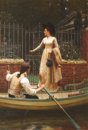 Main Product Photo of The Elopement Painting by Edmund Blair Leighton