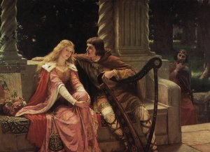 Main Product Photo of The End of The Song Painting by Edmund Blair Leighton