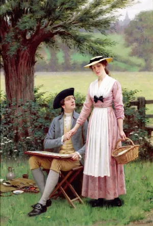 The Lord Of Burleigh by Oil Painting Reproduction
