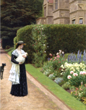 Main Product Photo of The Lord of the Manor Painting by Edmund Blair Leighton