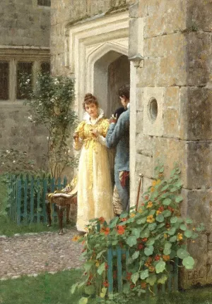 The Request by Edmund Blair Leighton Oil Painting Reproduction