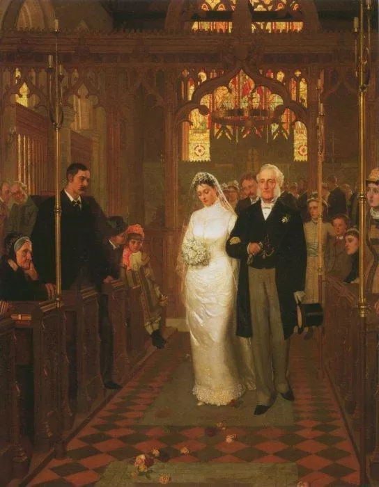 Till Death Us Do Part Edmund Blair Leighton's painting Till Death Us Do Part showing a romantic historical scene